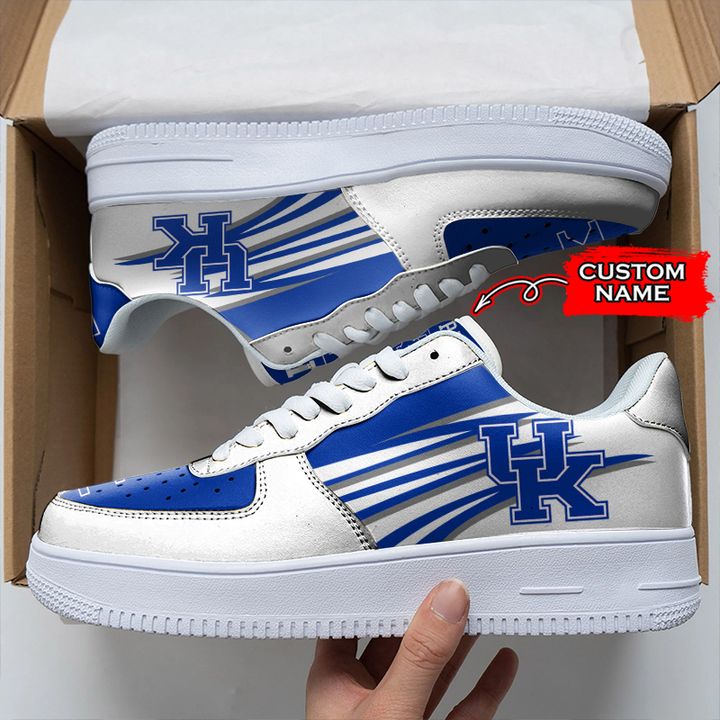 NCAA Kentucky Wildcats Custom Name Air Force 1