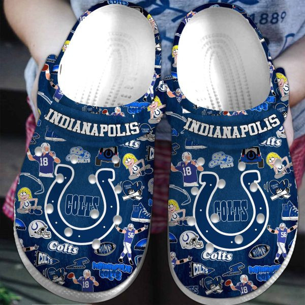 Indianapolis Colts Clogs Shoes