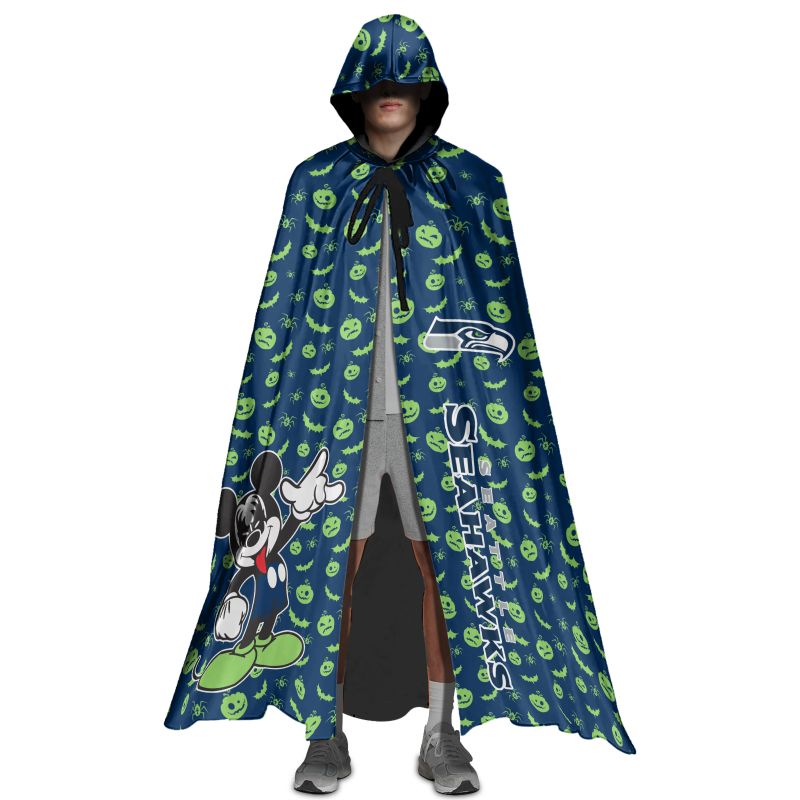 Seattle Seahawks Halloween Cloak