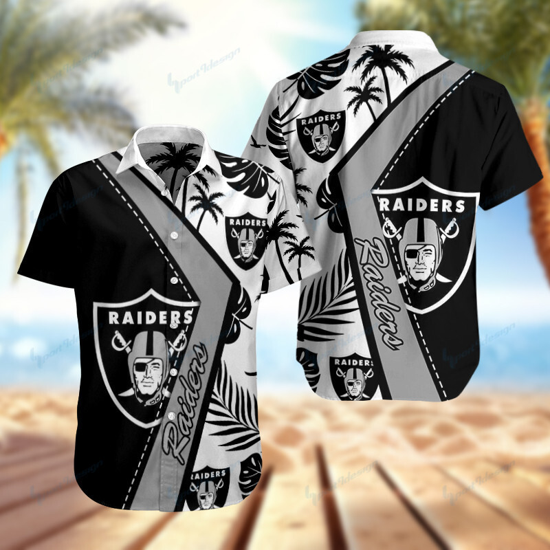 Las Vegas Raiders Button Shirt Sizing Chart