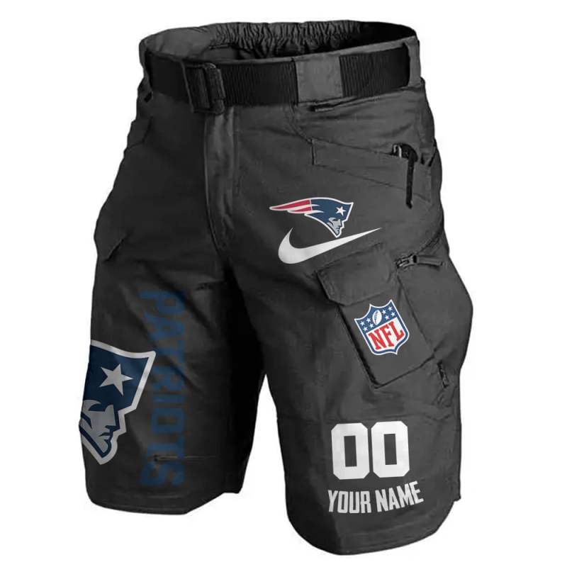 Back view of New England Patriots Shorts