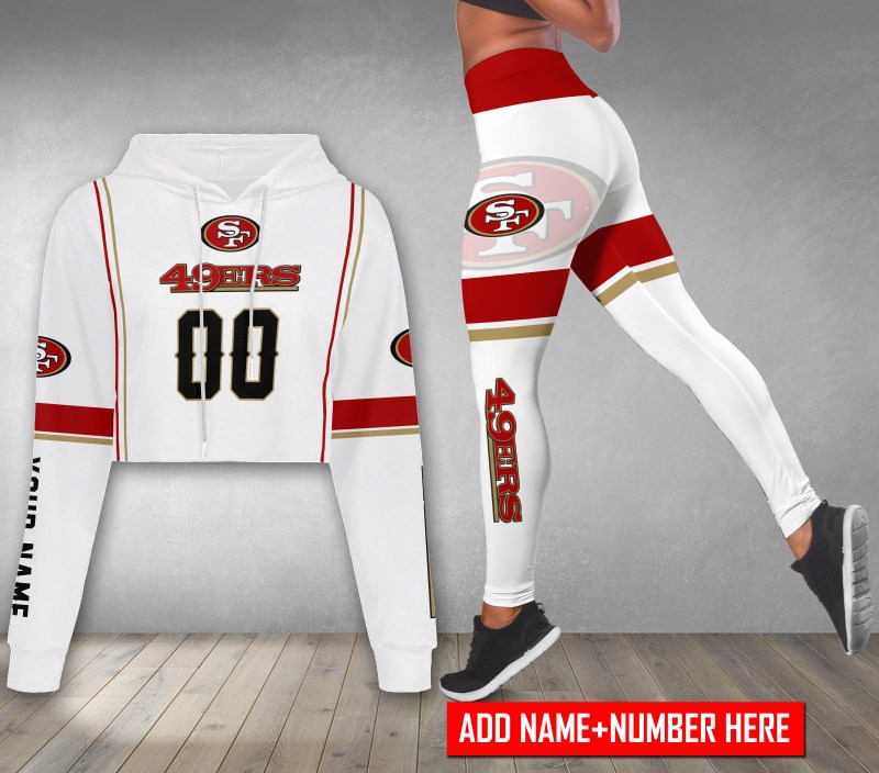 San Francisco 49ers Croptop Hoodie