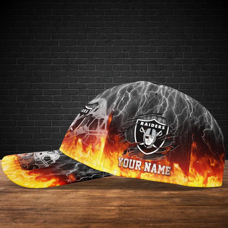 Las Vegas Raiders Cap Side