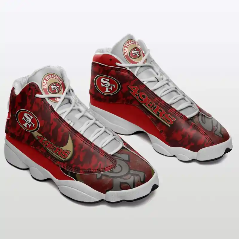San Francisco 49ers Air JD13 Sneakers