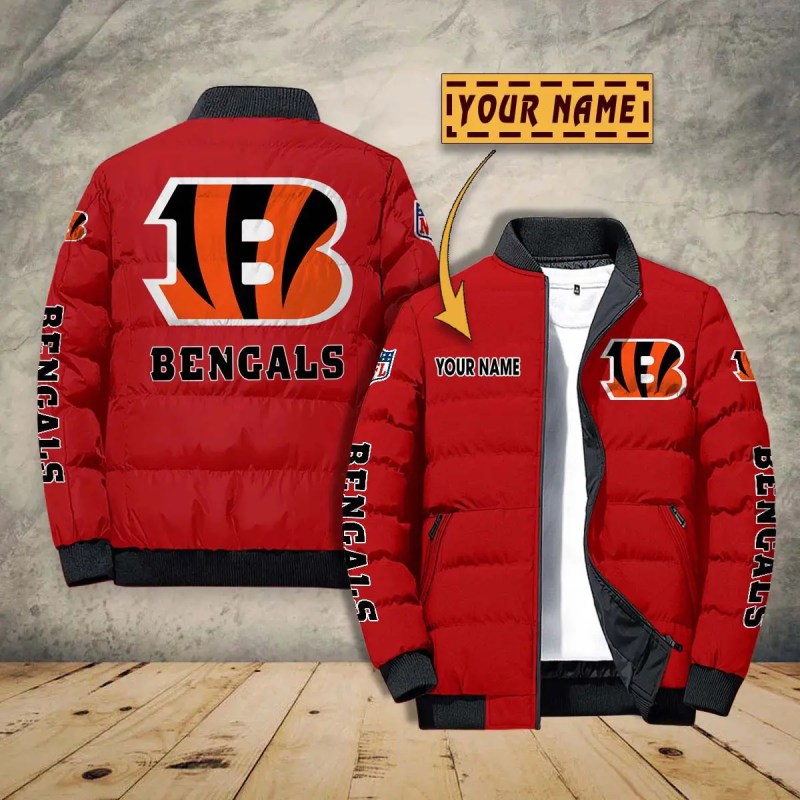 Cincinnati Bengals Puffer Jacket 4