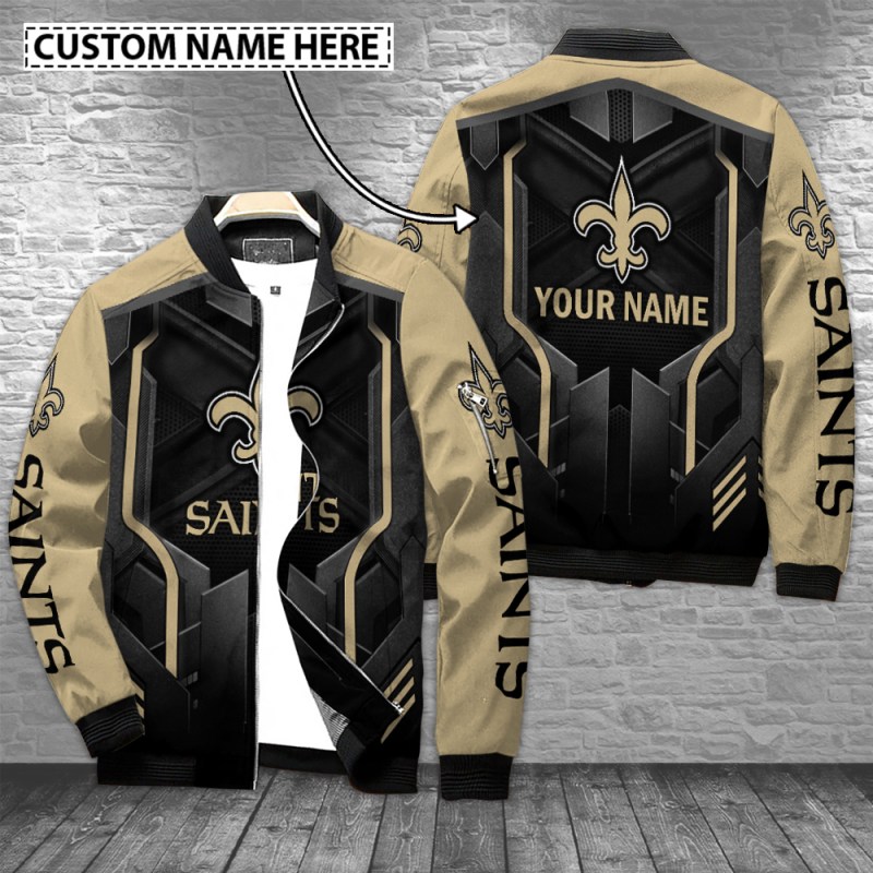 New Orleans Saints Personalized Bomber Jacket