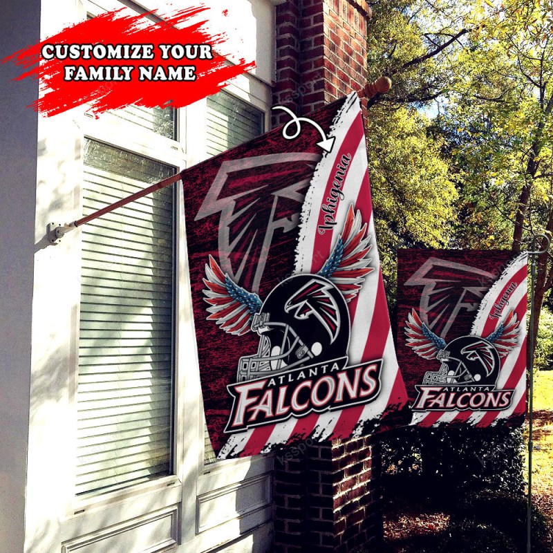 Atlanta Falcons Personalized Flag