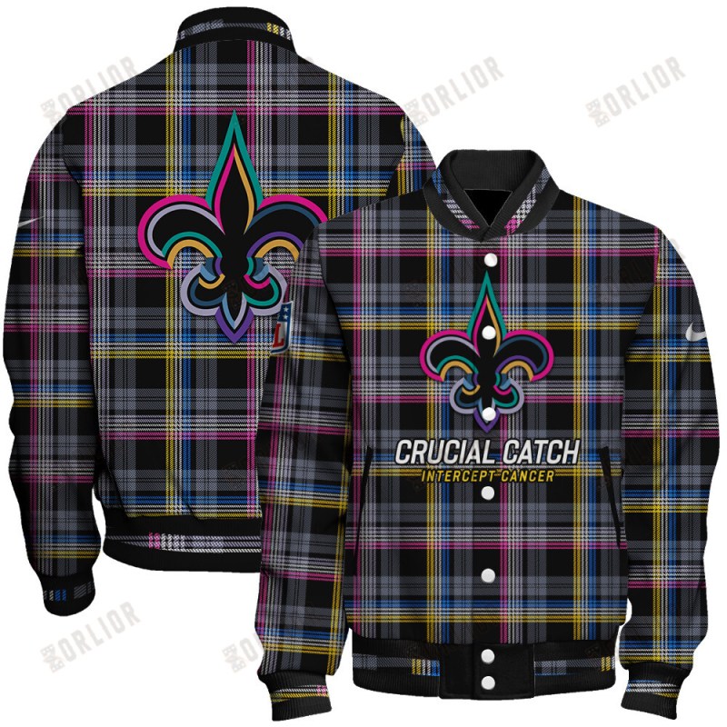 New Orleans Saints Varsity Jacket