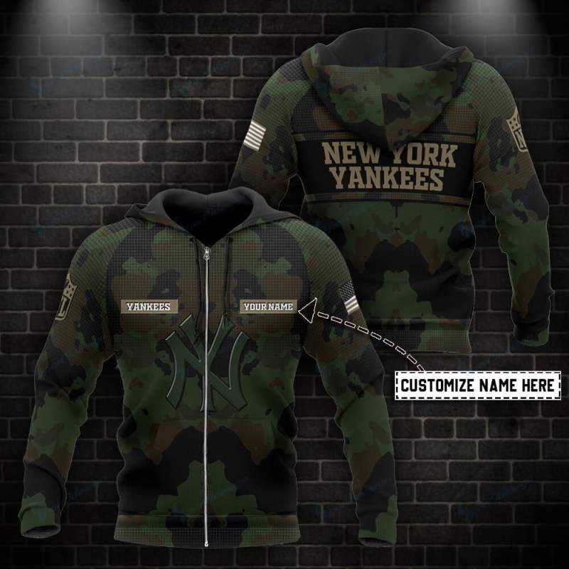 Custom Hoodie for New York Yankees Fans