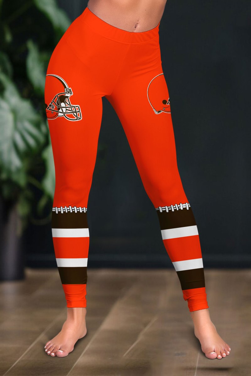 Cleveland Browns Leggings - Back View