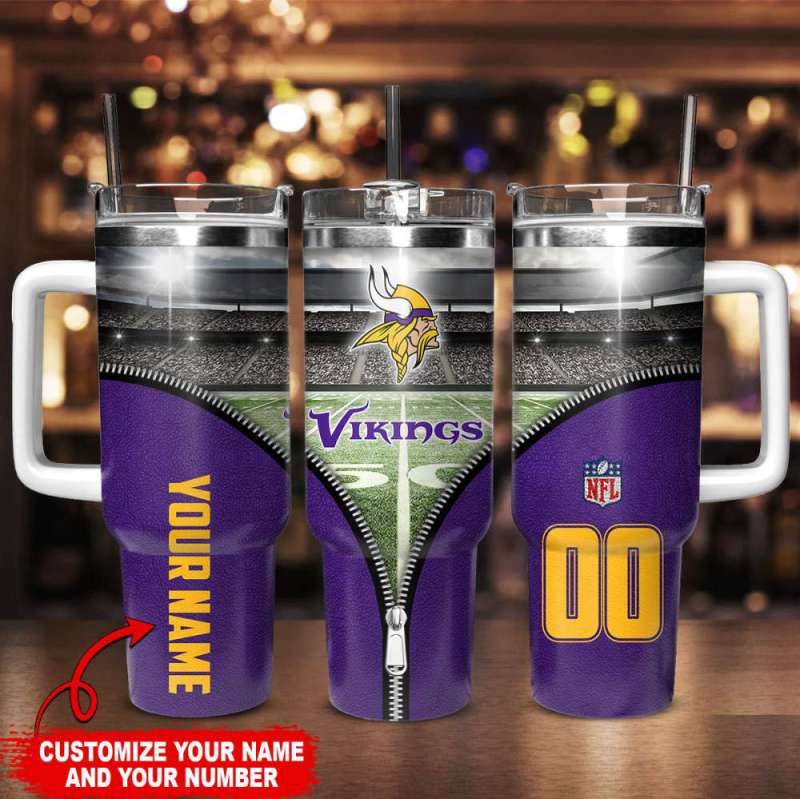Minnesota Vikings Tumbler Front View