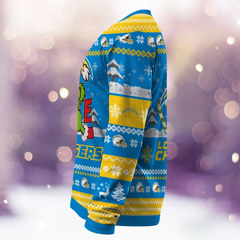 Los Angeles Chargers Christmas Sweater