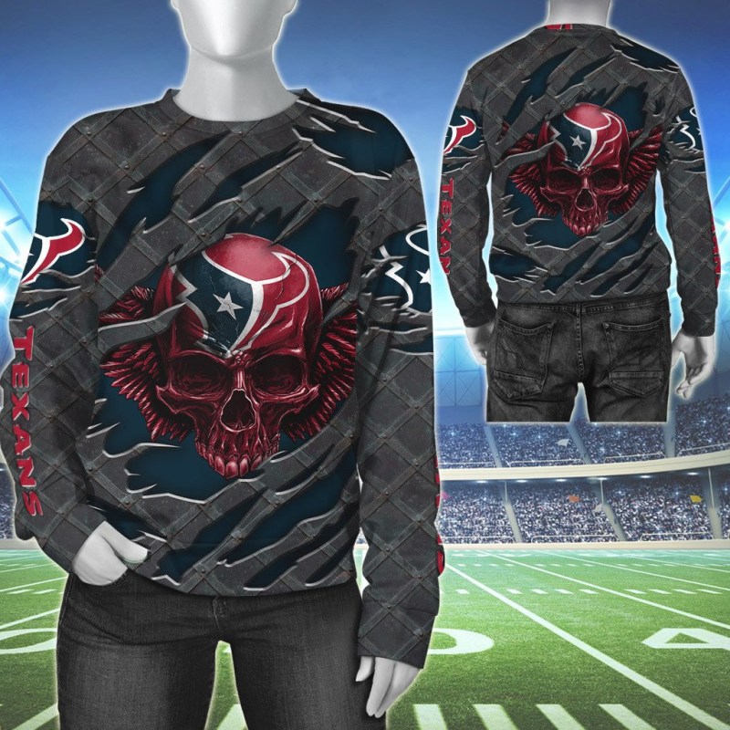 Houston Texans All Over Sweater Detail