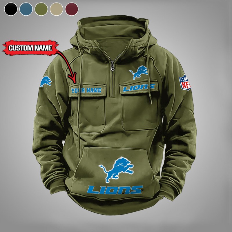 Detroit Lions Hoodie Green