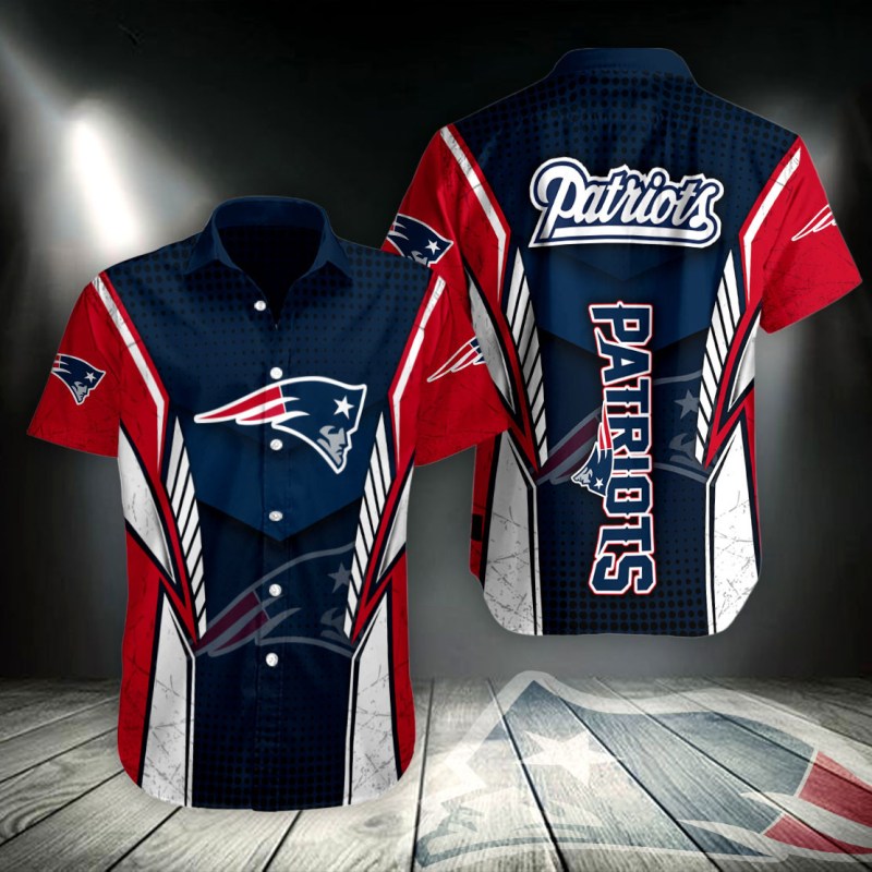 New England Patriots Button Shirt Sizing Chart