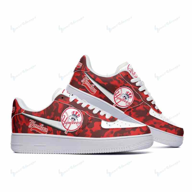 Pair of New York Yankees AF1 Shoes