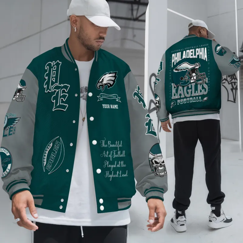 Philadelphia Eagles Varsity Jacket Image 1