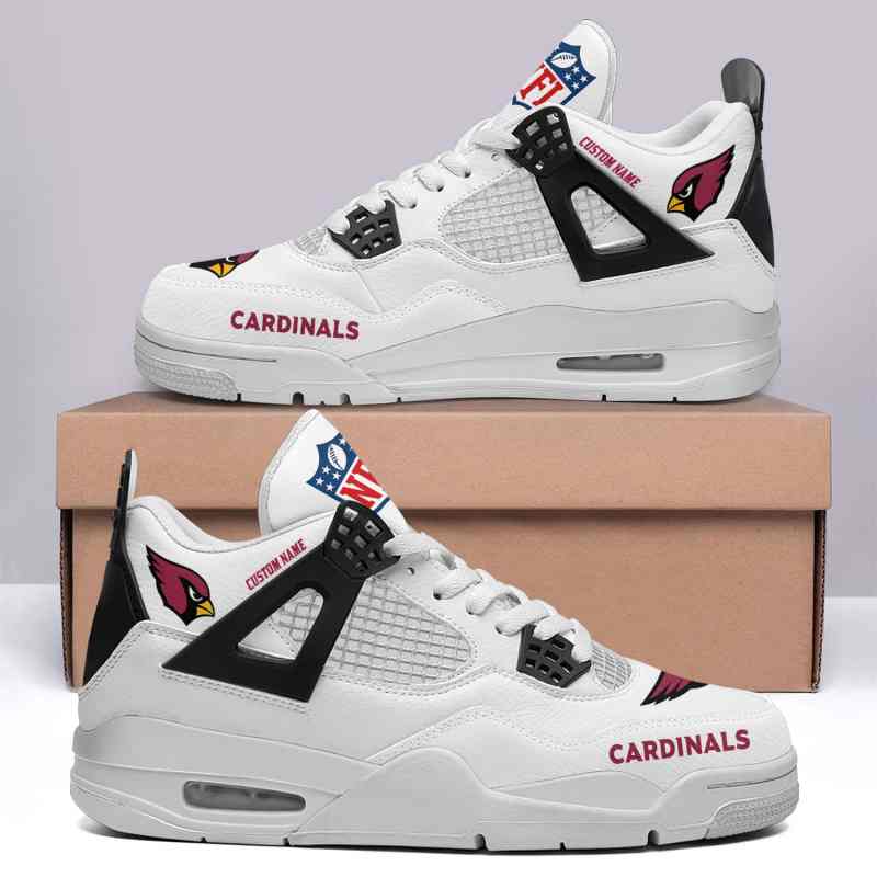 Custom Arizona Cardinals AJ4 Sneaker
