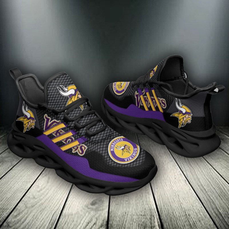 Minnesota Vikings Yezy Running Sneakers