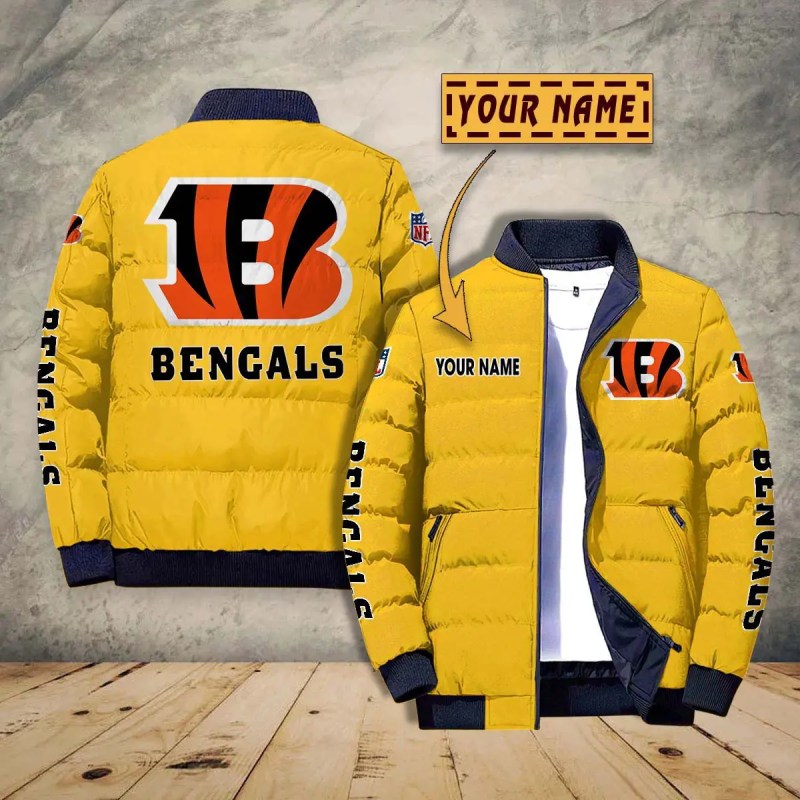 Cincinnati Bengals Puffer Jacket 3