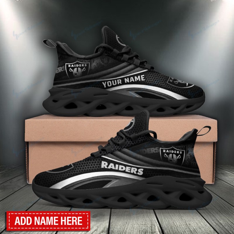 Las Vegas Raiders Sneakers Side View