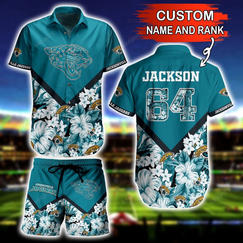 Jacksonville Jaguars Personalized Shirt and Shorts