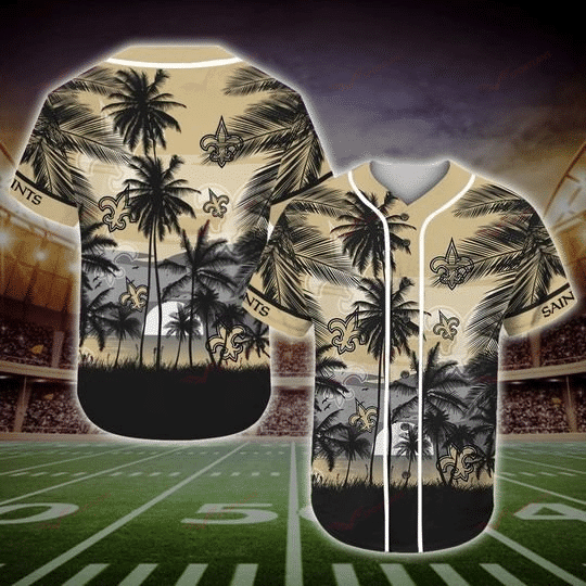 New Orleans Saints Baseball Jersey