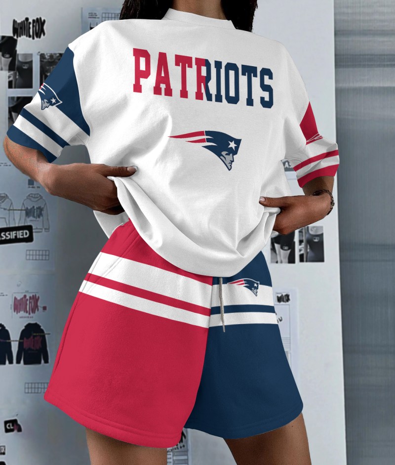 New England Patriots Top And Shorts Suit 1