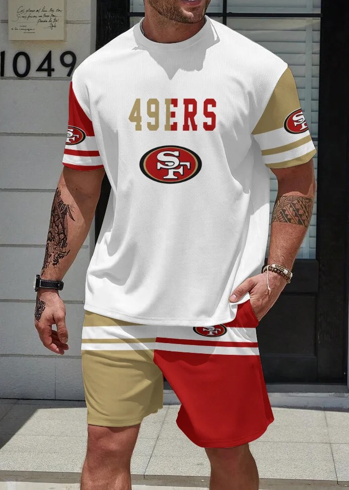 San Francisco 49ers T-shirt and Shorts