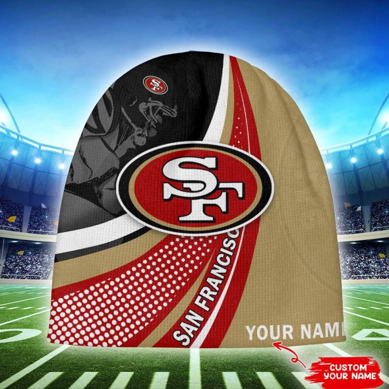 San Francisco 49ers Personalized Wool Beanie
