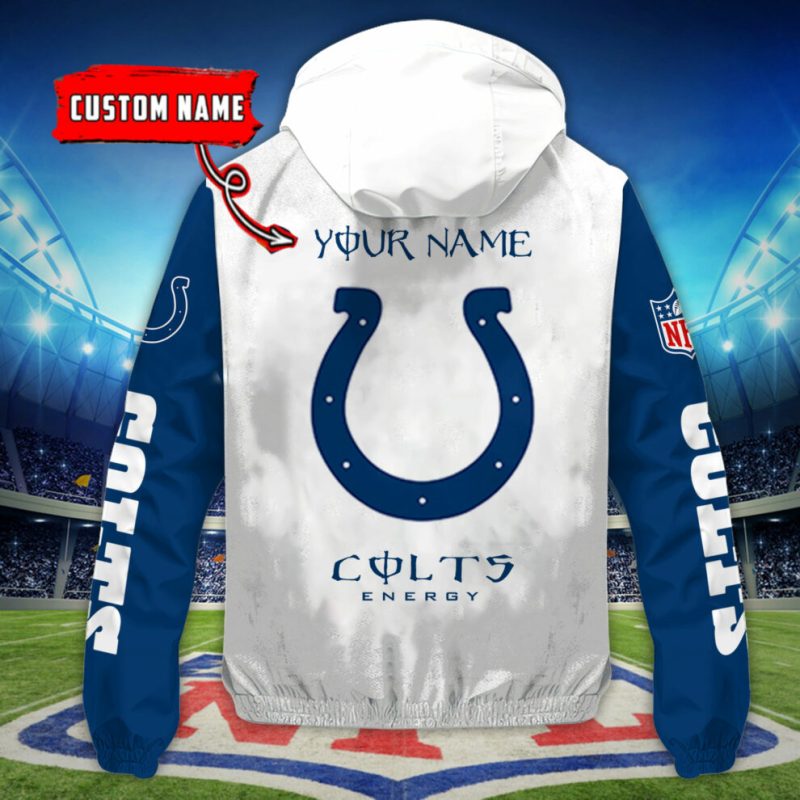 Indianapolis Colts Outdoor Jacket - Side View