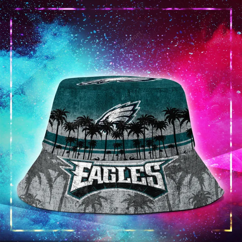 Reversible Philadelphia Eagles Bucket Hat