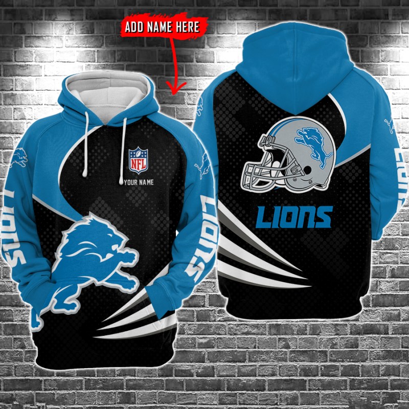 Detroit Lions Hoodie Design