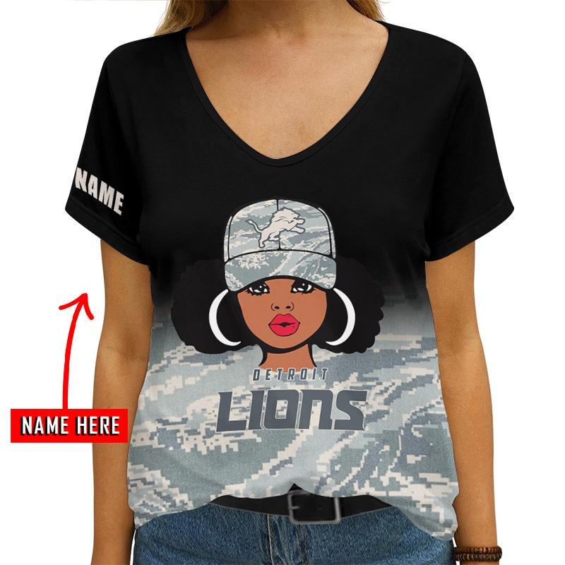Detroit Lions Personalized T-Shirt