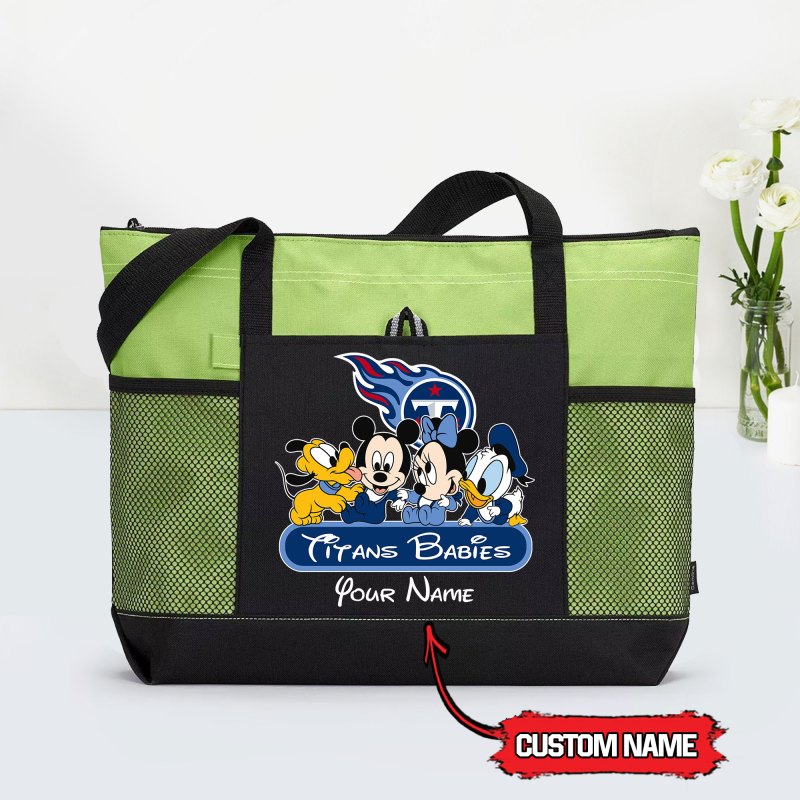 Tennessee Titans Babies Tote Bag Green
