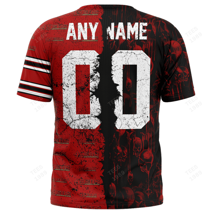 San Francisco 49ers Ugly Sweater - Side View