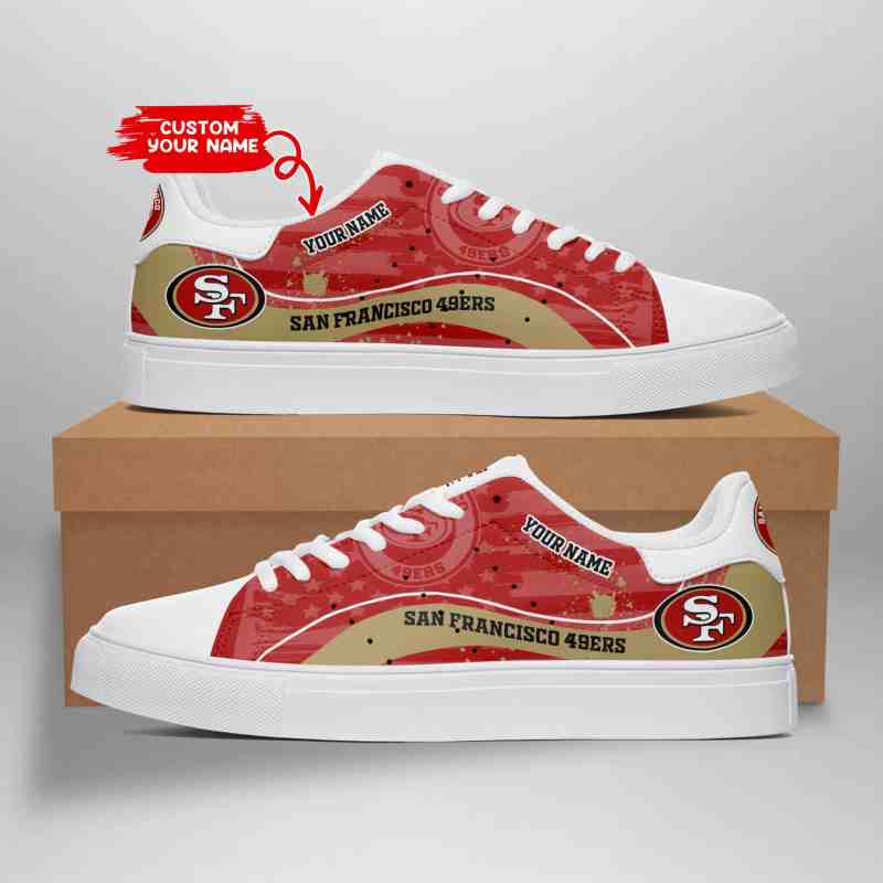 San Francisco 49ers Personalized Custom Sneakers