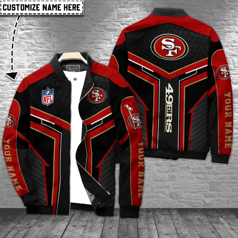San Francisco 49ers Personalized Bomber Jacket