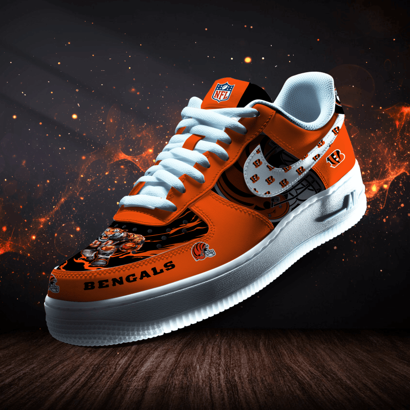 Cincinnati Bengals Personalized Sneakers