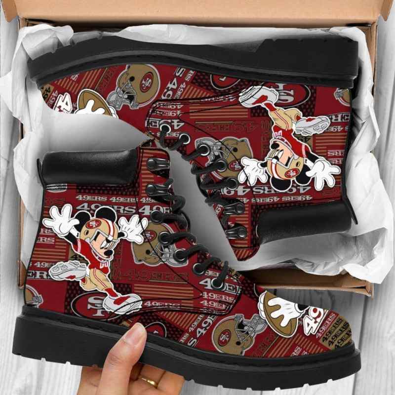 San Francisco 49ers and Mickey TBL Boots