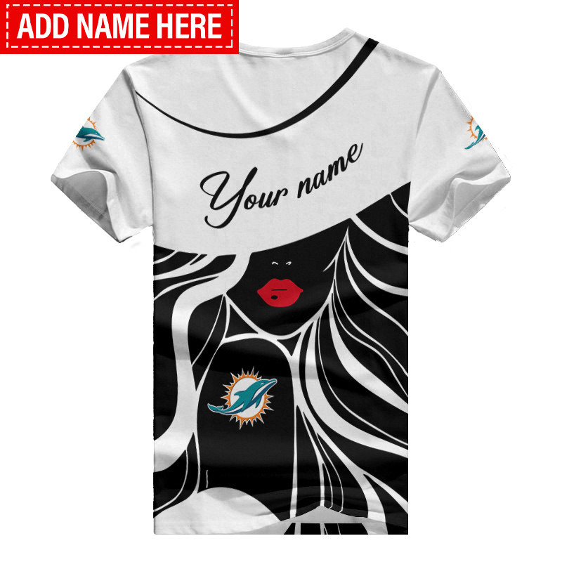 Miami Dolphins Personalized Summer T-shirt