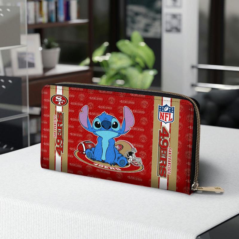 Mockup of San Francisco 49ers Wallet