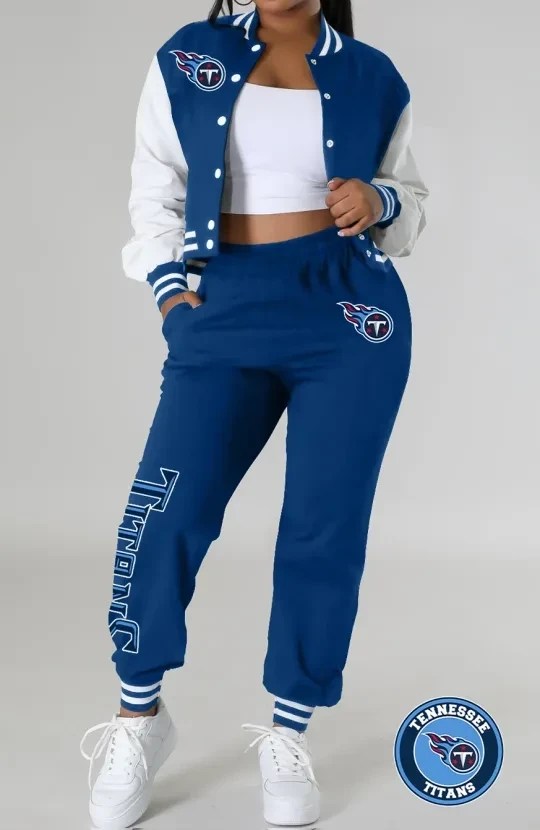 Tennessee Titans Women's Ugly Christmas Sweater Tracksuit