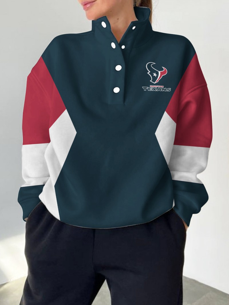 Houston Texans Casual Colorful Sweatshirt