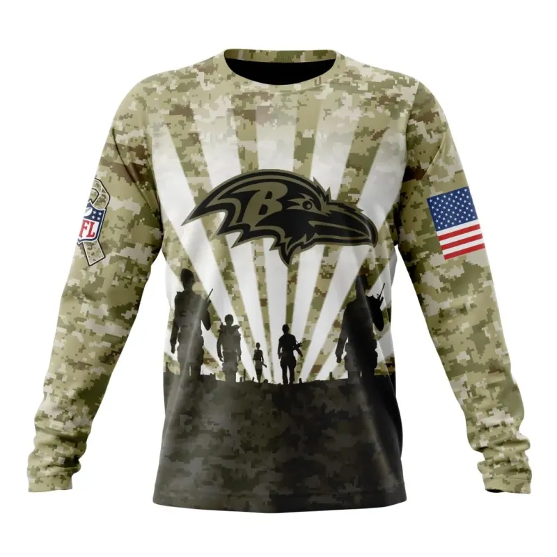Baltimore Ravens Long Sleeve Front