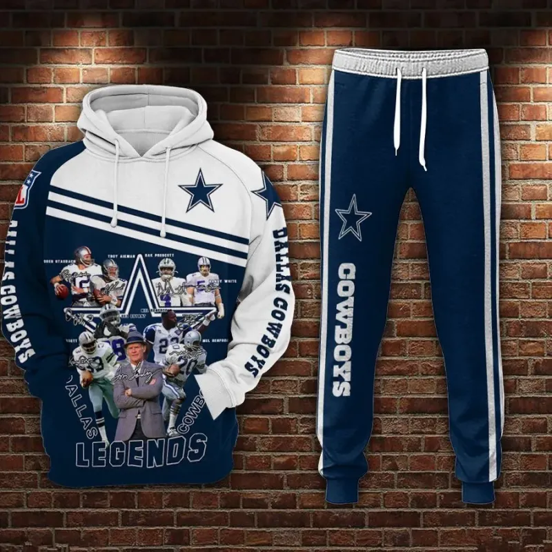 Dallas Cowboys Champion Hoodie & Jogger Set