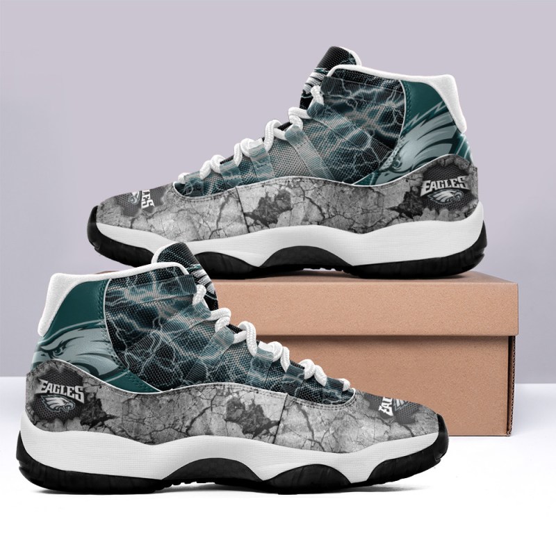 Philadelphia Eagles AJD11 Sneakers Front View