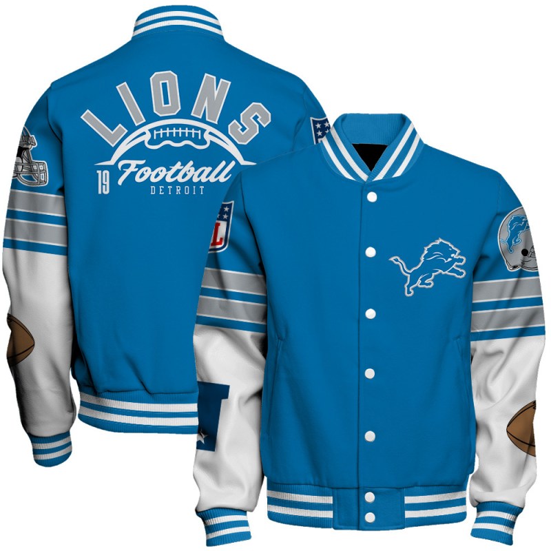 Detroit Lions Varsity Jacket