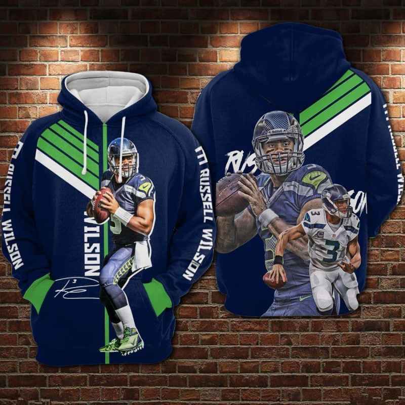Russell Wilson - Seattle Seahawks Limited Hoodie 704