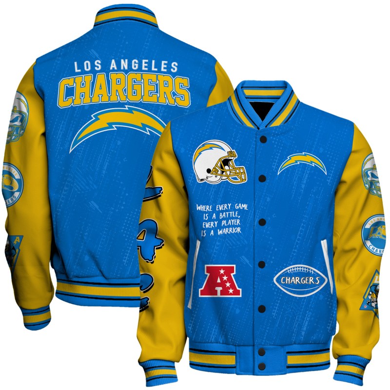 Los Angeles Chargers Varsity Jacket